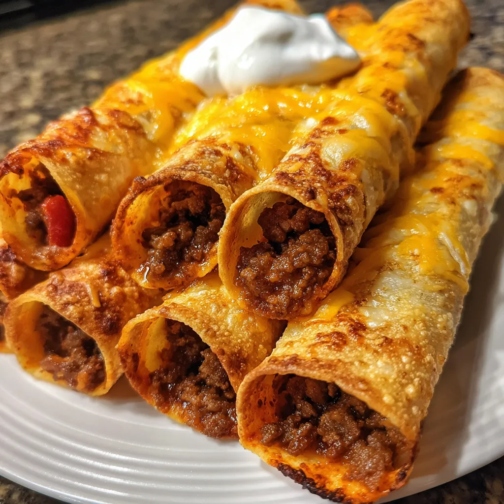 Cheesy Taco Sticks with Crispy Coating and Spicy Dipping Sauce